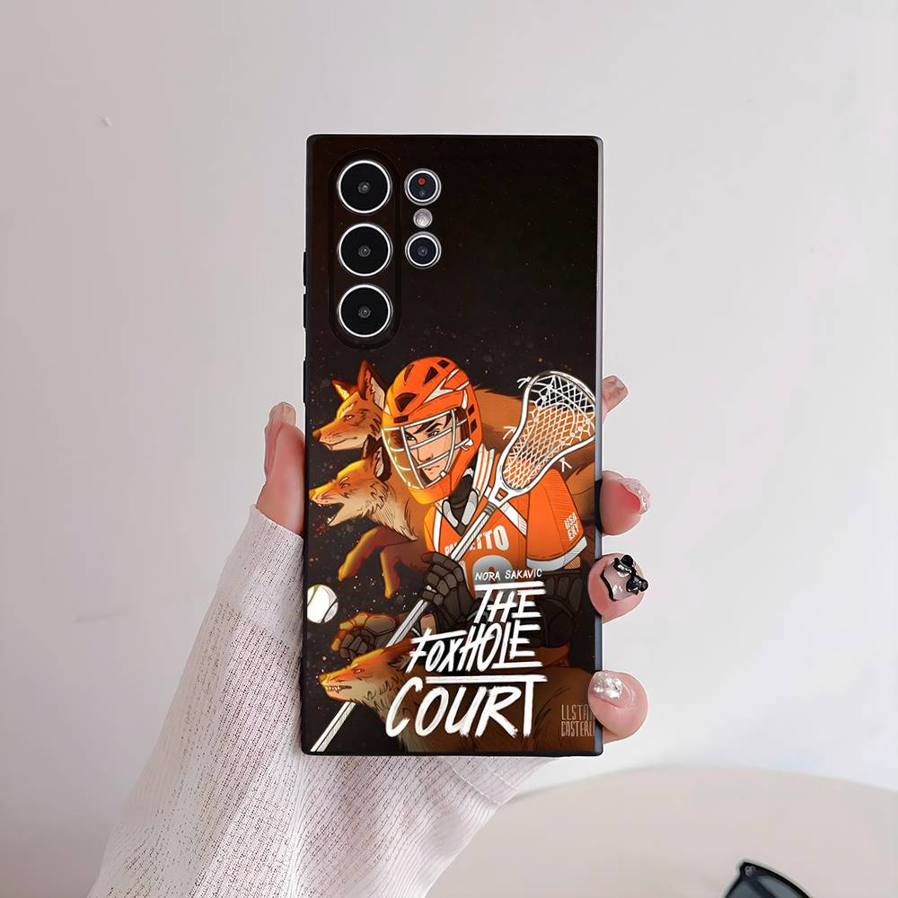 All for the game THE F-FOX Phone Case for Samsung S series s21 s22 s23 s24 s25 FE Plus Ultra TPU Soft to Skin-friendly case