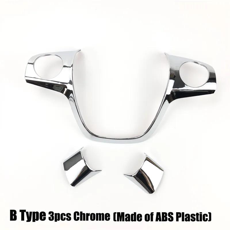 Car Styling Steering Wheel Trim Cover Sticker Decoration Case For Ford Focus 3 MK3 (2012-2014)/For KUGA 2013-2015