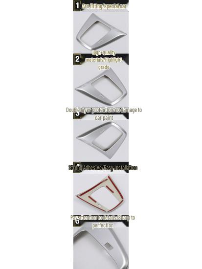 15 CRV Gear Shift Decor: Center Console Dashboard, Cup Holder, Shift Panel Accessories