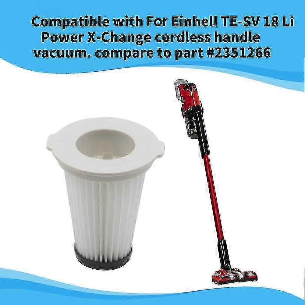 4PCS Replacement Washable Filter for Einhell TE-SV18 Cordless Vacuum Cleaner Accessories DS4090 K3000