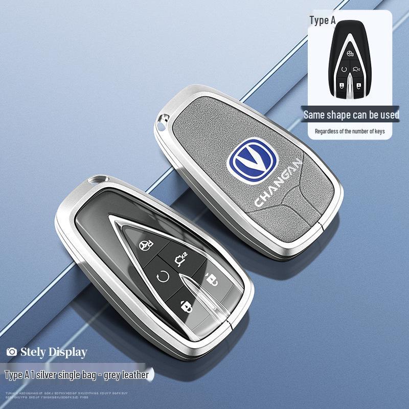 Changan Key Case: Compatible with CS75 Plus, CS55 Plus, CS35 Plus, Eado, Oshan X7, X5 Models