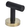 Towel Bar 4 Protective Layers Elegant Style Black Gold Bath Accessories for Kitchen Hotel