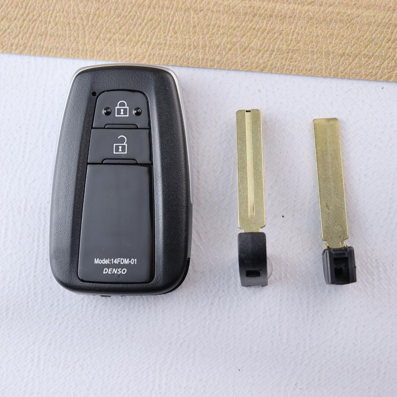 2 3 4 Buttons Car Key Fob Case Shell Housing For Toyota Camry Avalon C-Hr Prius Prado Corolla C-Hr Rav4 /Land Cruiser -