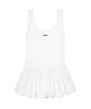 Nigaennikol Nicole Multi Frill Sleeveless Top_Ivory