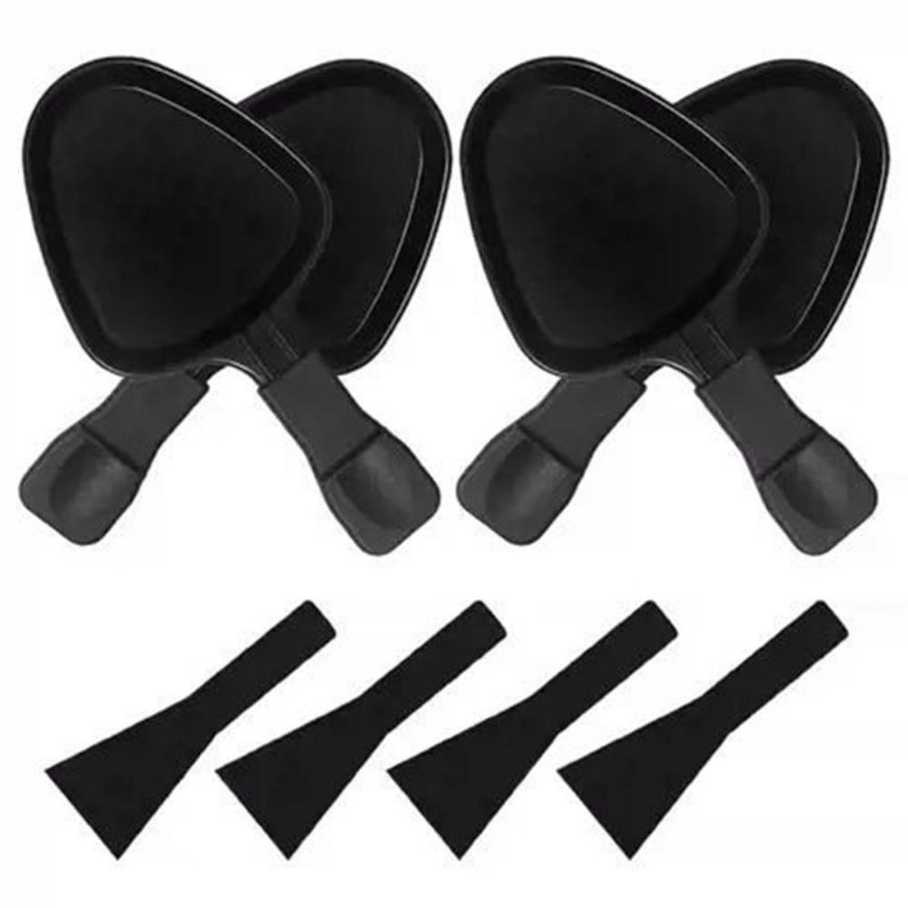 

8pcs/set With shovel Cheese Melting Pans Square/Triangle Omelette Pan Raclette Grill Pan BBQ Style D