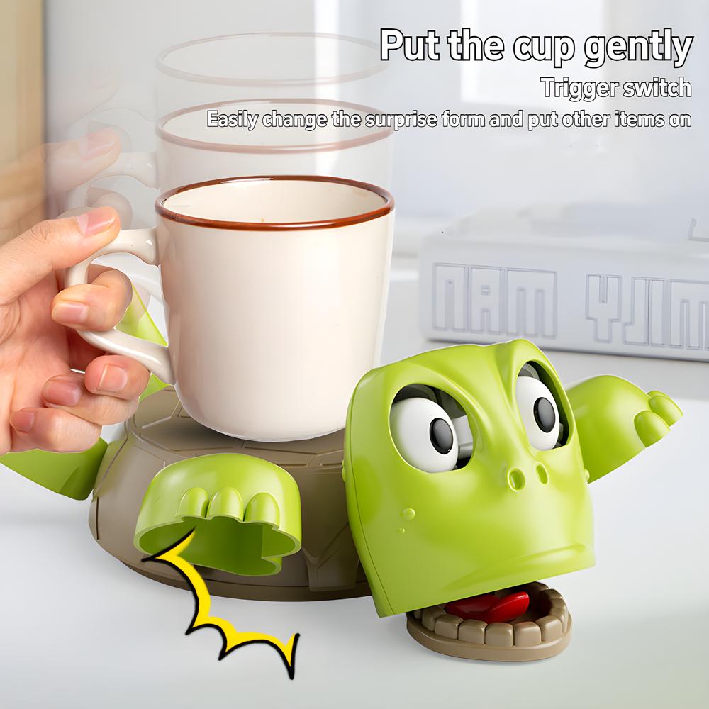 Turtle Coaster With Creative Quirky Desktop Decoration Pressing Staring Cute Playful Turtle Coaster Small Tools