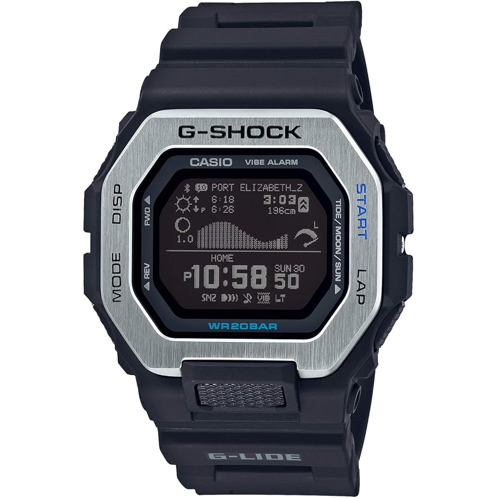 

Casio G-Shock G-Lide GBX-100-1JF Men s Watch Black Resin Water Resistant Digital 200m