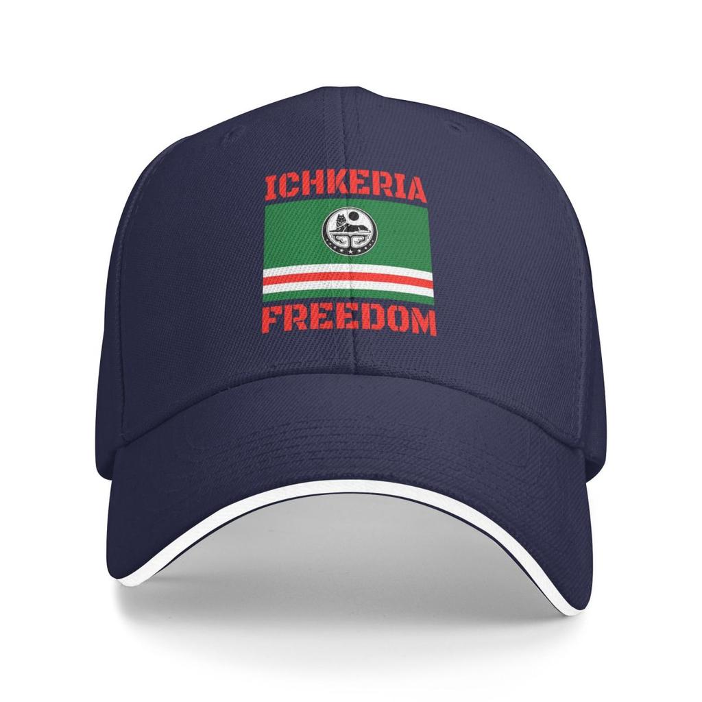 Chechen Wolf Coat Of Arms Ichkeria Chechnya Baseball Caps Snapback Baseball Hats Breathable Casual Casquette Outdoor Unisex