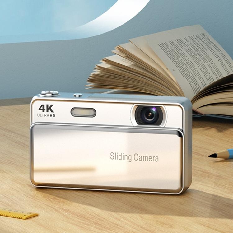 ABS Sliding Digital Camera with 16X Opticals Zooms And Crystals Clear 4K Footages For Capturing Memorys