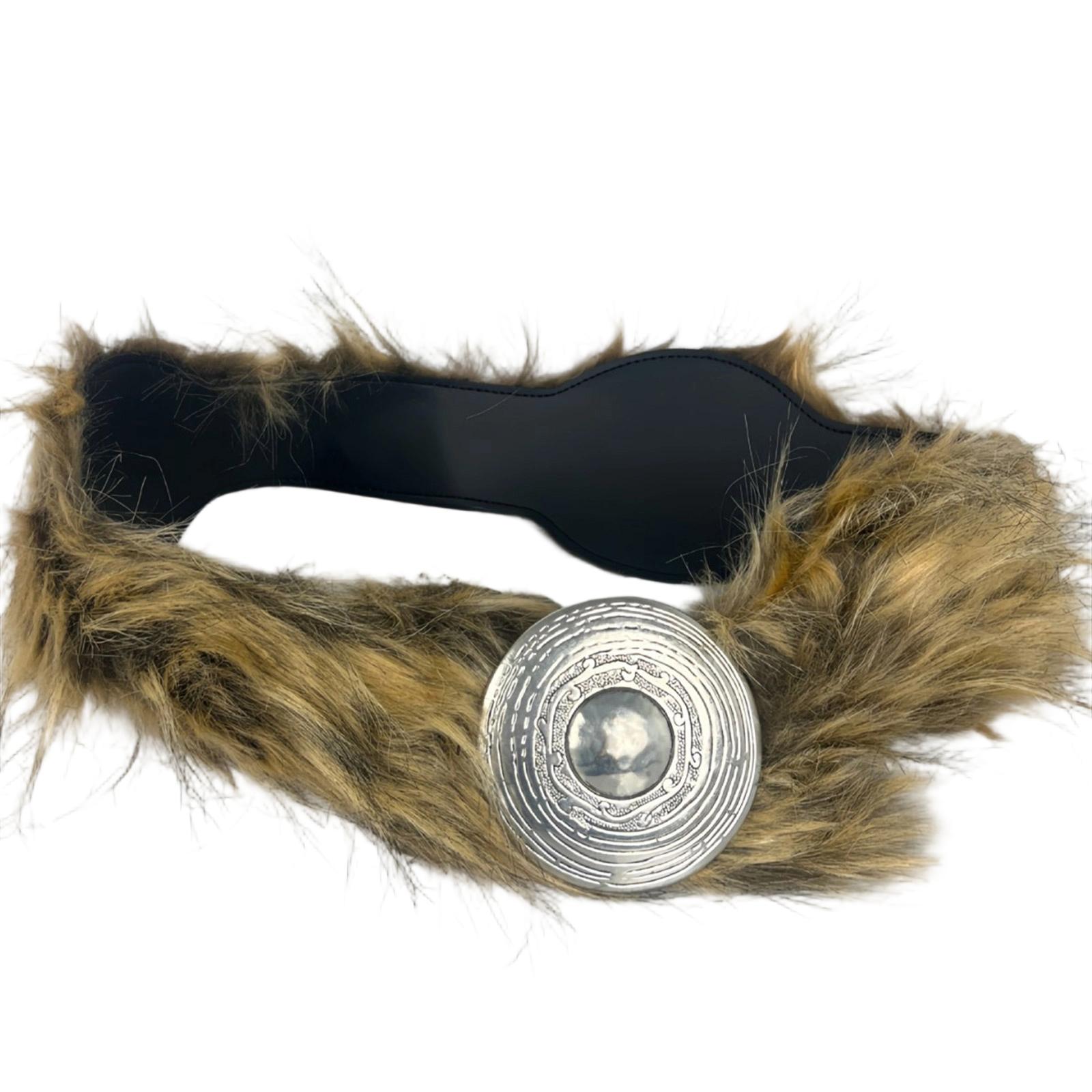 

Waterfall Style Belt Decorative Waist Cincher For Hip Hop Fashion And Creative Outfits With Natural Texture Accent A