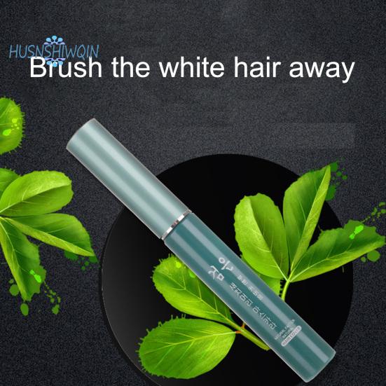 Cover Gray Hair with 20g Hair Color Stick - Washable, Natural Effect, Long Lasting, Disposable Plant Hair Dye Touch-Up Pen - Home Supply