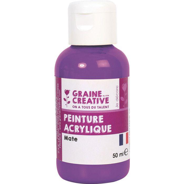 ACRYLIC PAINT 50ML PLUM