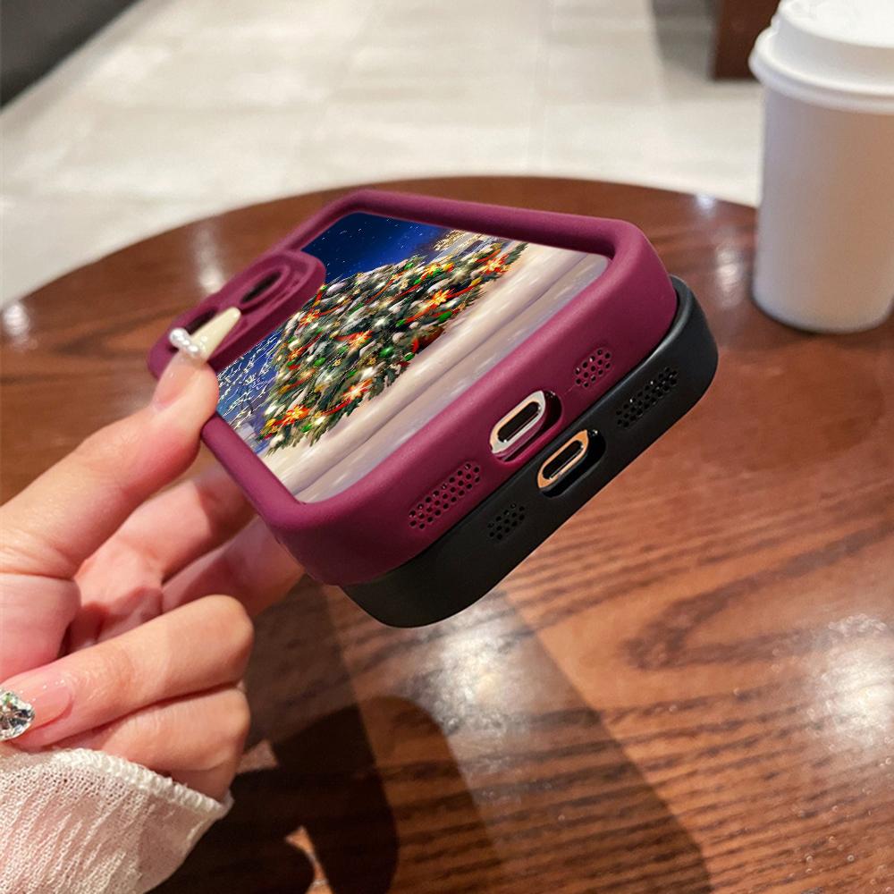 Husă moale Sky Eye Ladder pentru Xiaomi 14T Redmi 13c 14c Note 12 13 Pro Toate modelele Xiaomi Redmi Huse pentru telefon NY38 Anul Nou Crăciun fericit Pom de Crăciun