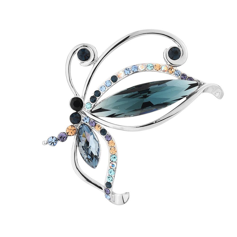 Senior Brooches Flower Leaf Brooch Pins for Women Suit Pendant  Fashion Brooches Jewelry