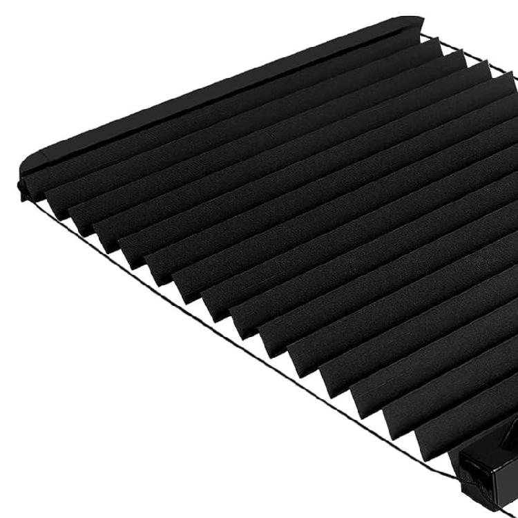 Privacy Shade Double Layer Sun Blocker Trailer Door Blind for Entry Door Window
