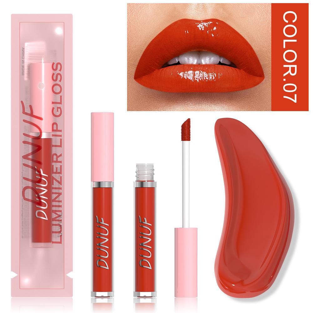 DUNUF 16-Color Moisturizing Mirror Lip Gloss – Easy To Apply, Cross-Border Trade Focused
