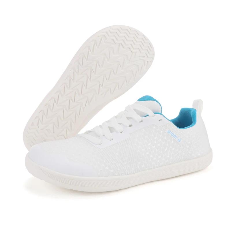 Fashion Men's Flat Shoes for Running and Fitness Lightweight Sports Shoes Designed with Wide Feet Breathable Mesh Summer Women's Shoes