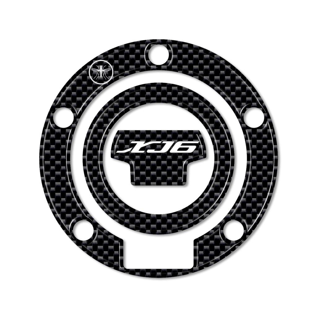 labelbike - 3D resin sticker for motorcycle fuel cap decoration and protection for YAMAHA XJ6
