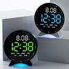 Digital Alarm Clock for Bedroom Electric Desk Clock with Large Number Temperature USB Port Loud Alarm LED Digital Clock