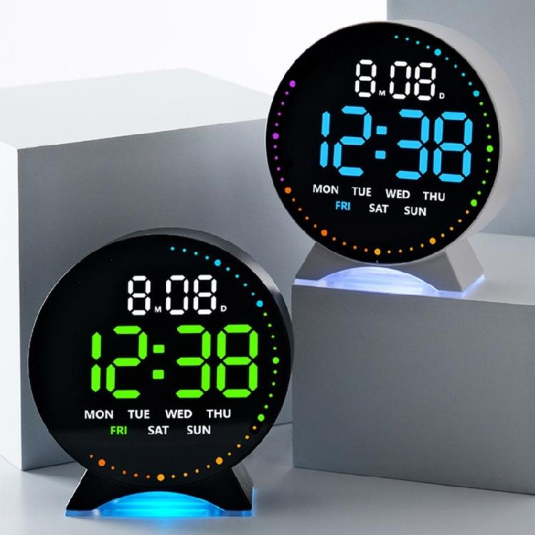 Digital Alarm Clock for Bedroom Electric Desk Clock with Large Number Temperature USB Port Loud Alarm LED Digital Clock