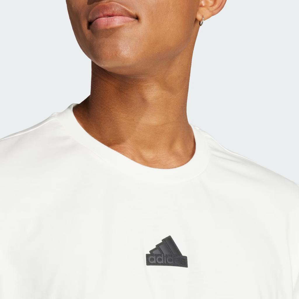 Adidas City Escape Logo Round Neck Short Sleeve T-Shirt Men Tops White IS2857