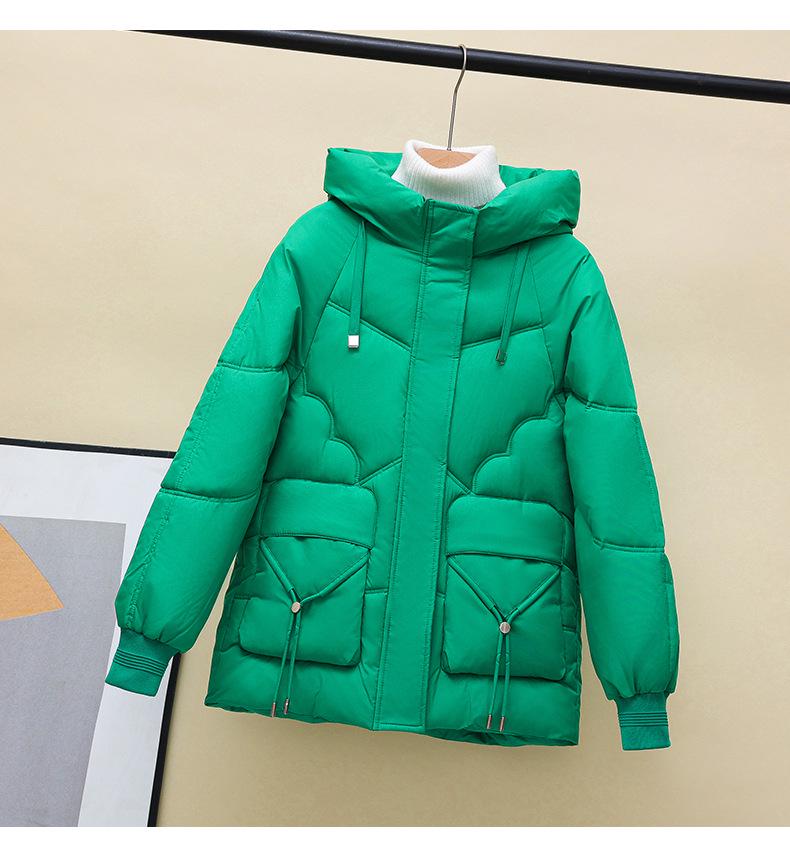 Women's Mid-Length Casual Cotton Coat - 2026 New Style Winter Loose Warm Plus Size Jacket