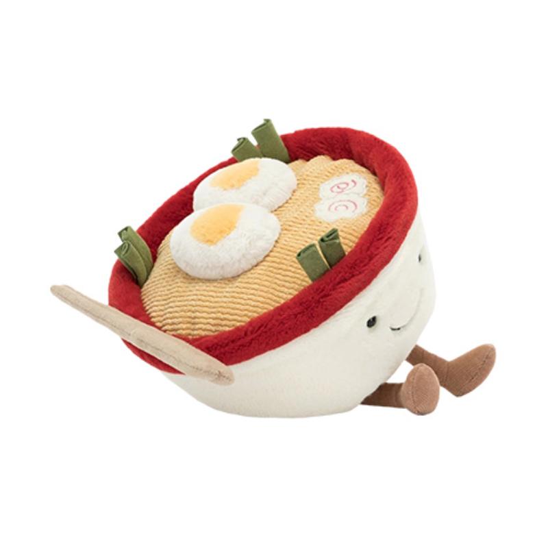 JELLYCAT Fun Food Series Noodles Cute Doll Plush Doll 12cm Height