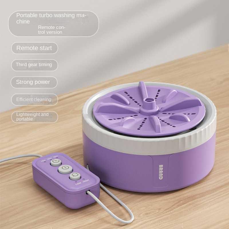Mini Washing Machine 3 Gear Timing Portable Rotating Turbine Washing Machine Underwear Socks Baby's Clothes Washing Machine