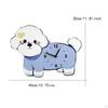 Bichon Frize Wall Hanging Clock Silent Animal Stylish,Wall Ornament,Decorative for