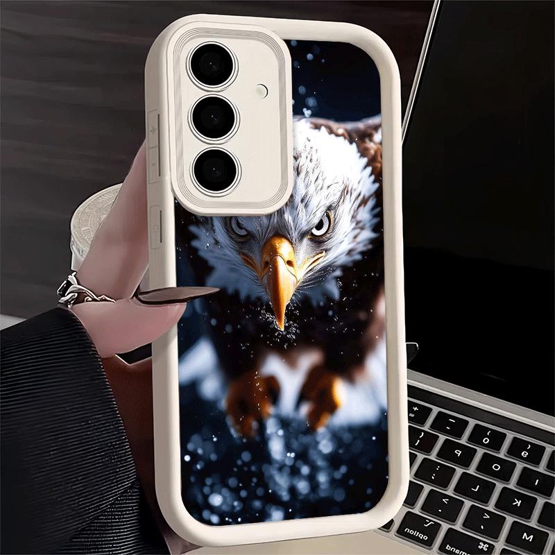 Handyhülle für Samsung Galaxy S26 S25 Ultra S24 FE Weißkopfseeadler Coole Hülle S23 Plus S22 + S21 S20 5G Weiches Silikon Funda