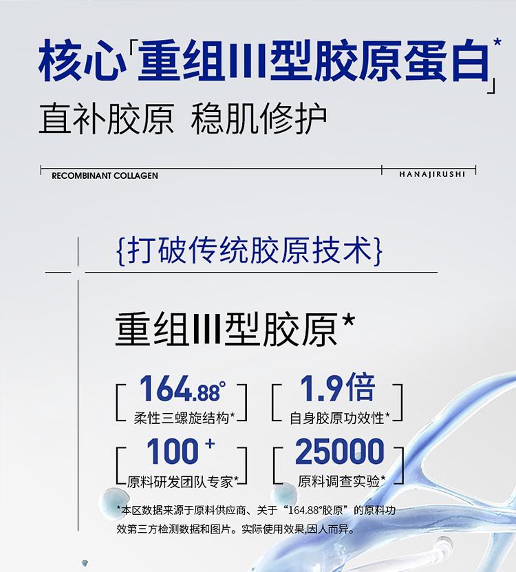 Floral Print Recombinant Collagen Light Line Repair Essence 40ml, Send 40ml of the Same Series of Water Emulsion