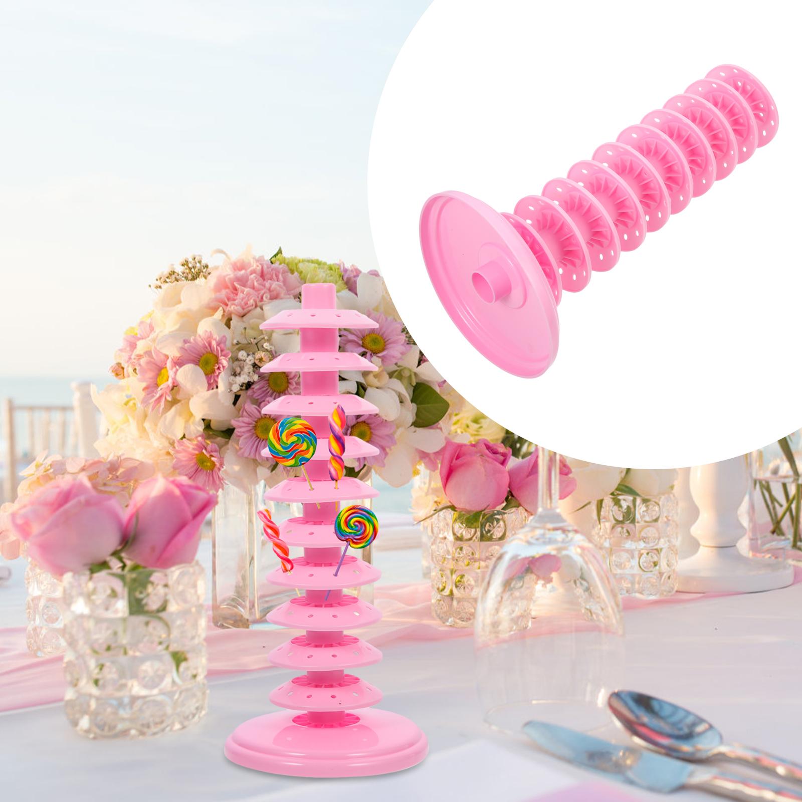 

Подставка для леденцов, стойка для вечеринок, держатели для тортов, многоуровневые подставки, многоразовое основание из полипропилена, многоразовое детское