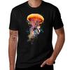 Electric Jellyfish World Tshirt Quick Dry Training Short Sleeve Tee