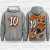 New 2027 Special Neymar No.10 Print Football Jersey For Men Women Hoodie Summer Quick-Dry Casual Tops Sports Kids/Adult Hoodie