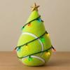 with Gold Star Football Christmas Tree Decor Indoor Table Decorations Rugby Basketball Baseball Christmas Figurine Ornament