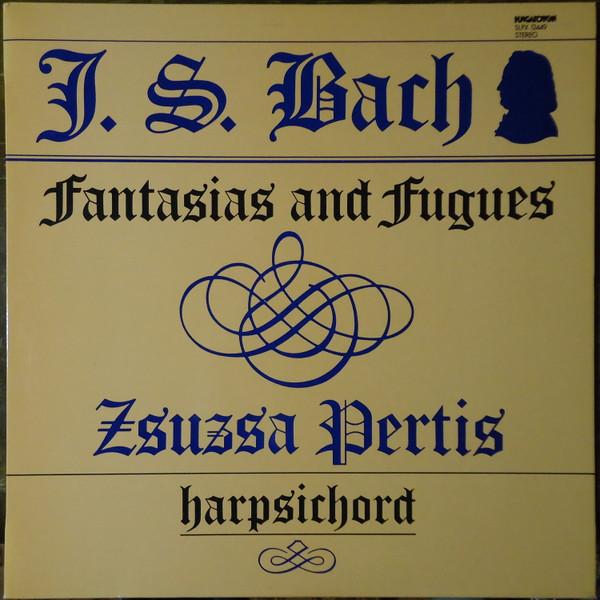 

LP Record ZSUZSA PERTIS, J.S. BACH - Fantasias And Fugues SLPX12449 Hungaroton 1983 Hungary Classical Used