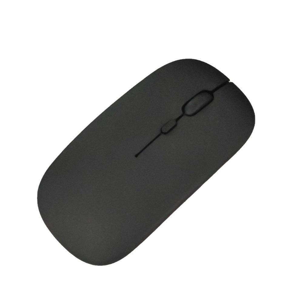 Silent Rechargeable 2.4G Wireless Bluetooth Cartoon Mouse - Compatible with Apple & Huawei for Office Use