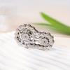 Metal Bike Chain Sprocket Flywheel Fidget Spinner Solid Durable Metal Fingertip Gyro Edc Anti-Anxiety Stress Relief Fidget Toy