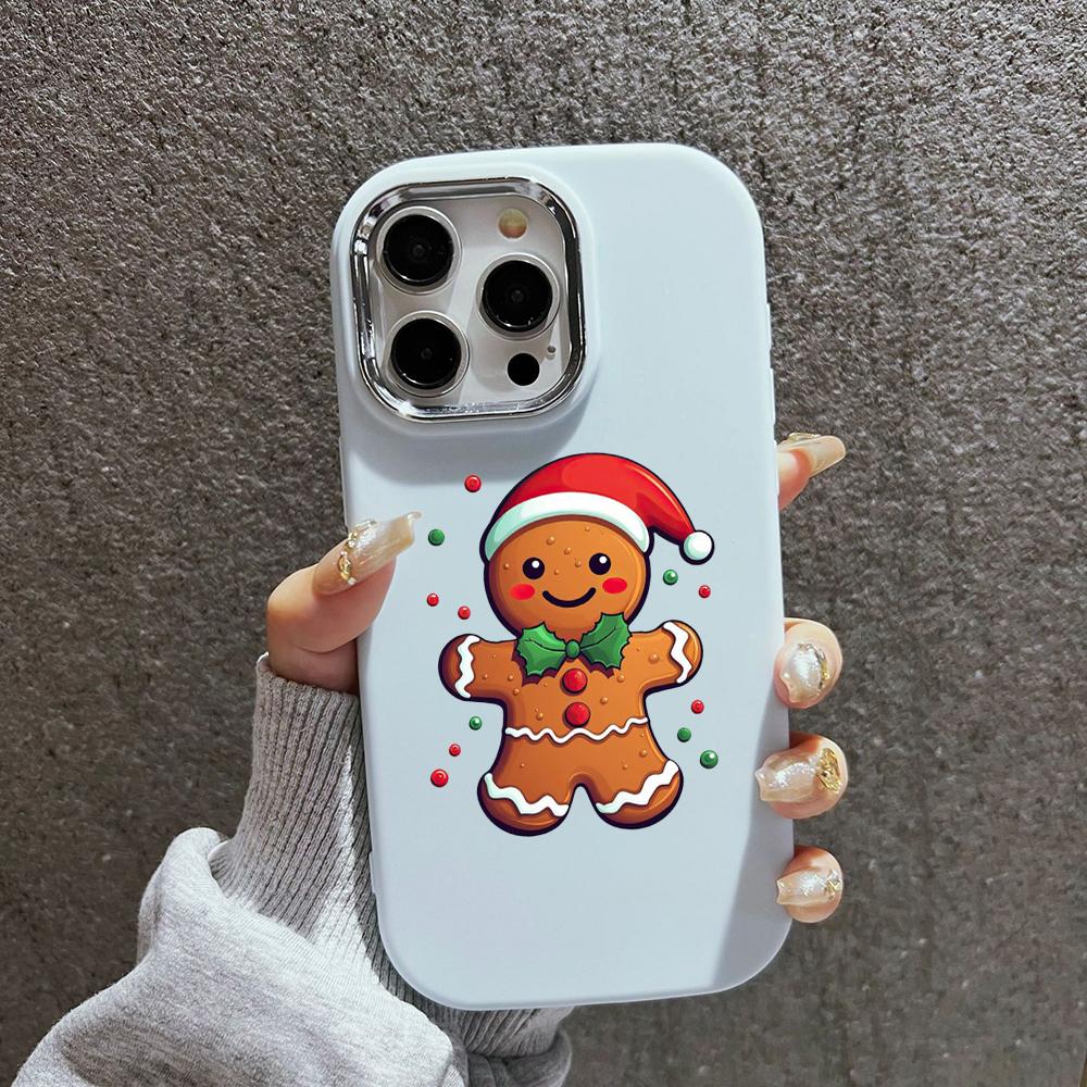 N102 Счастливого Рождества и Нового года Мягкие чехлы для телефонов iPhone 16 Pro — фото 14