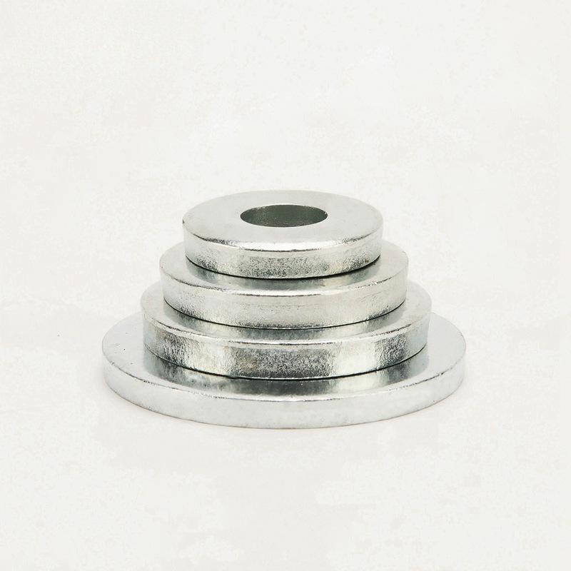 Heavy-Duty Galvanized Metal Flat Washers: Thickened Iron Rings M4 M5 M6 M8 M10