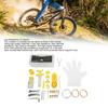 Bike Brake Bleed Kit High Strength Bike Hydraulic Disc Brake Oil Bleed Kit for Shimano for SRAM for MAGURA Brake Repair