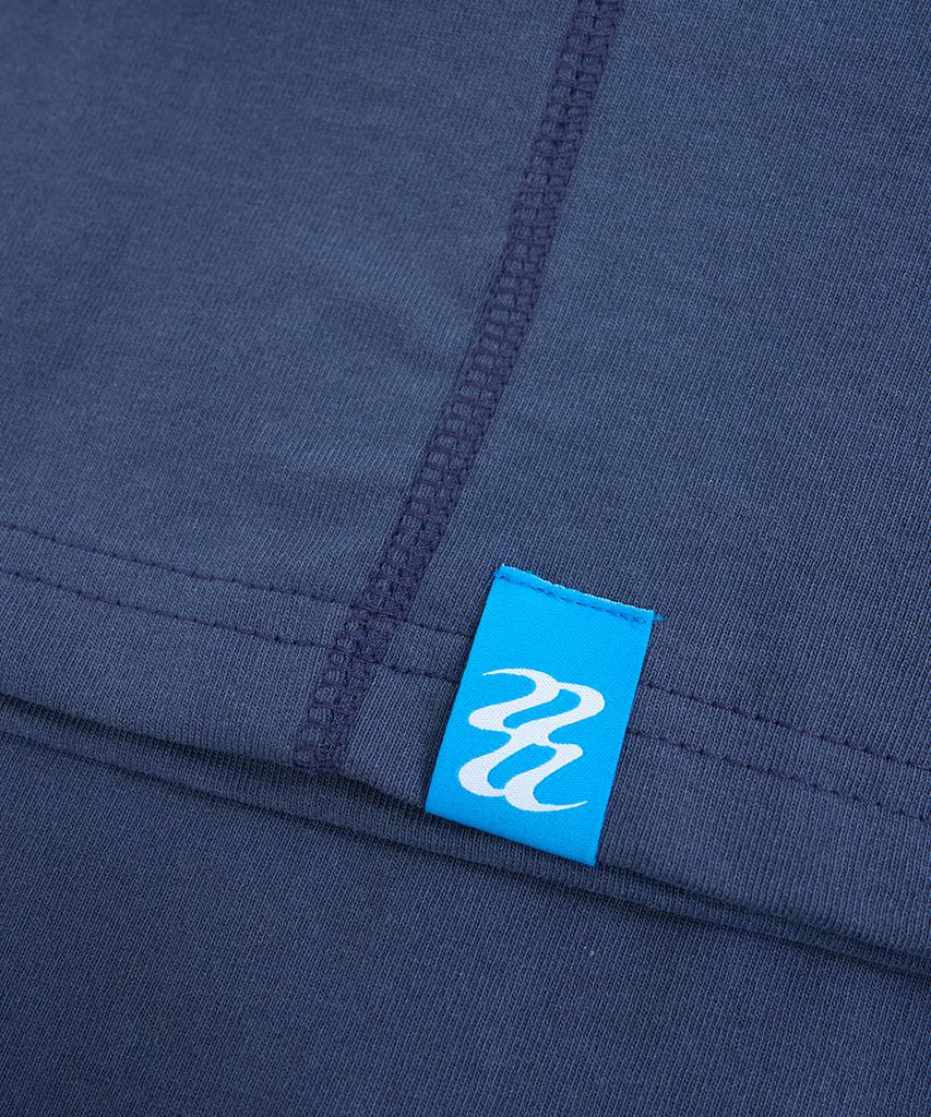 Sekeondeuweibeu Crack Tee [Navy]