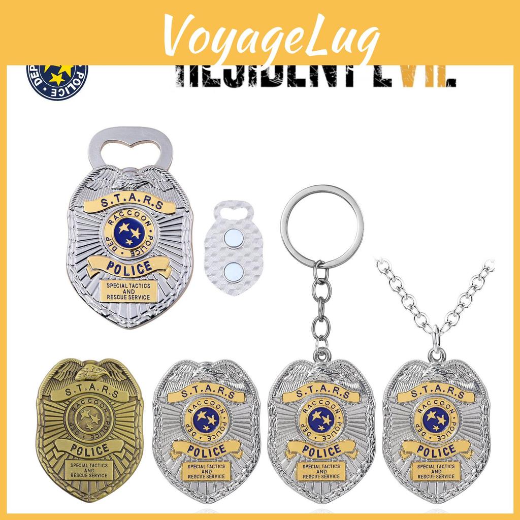 Evil Resident Raccoon City Eagle Badge Necklace With Alloy Material For Fans