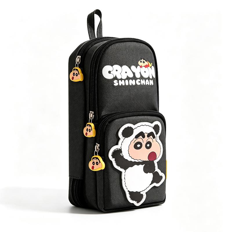 Crayon Shin-chan Cute cartoon Anime Characters Creative Personality Kawaii High-Value Peripherals Large-Capacity Pencil Cases