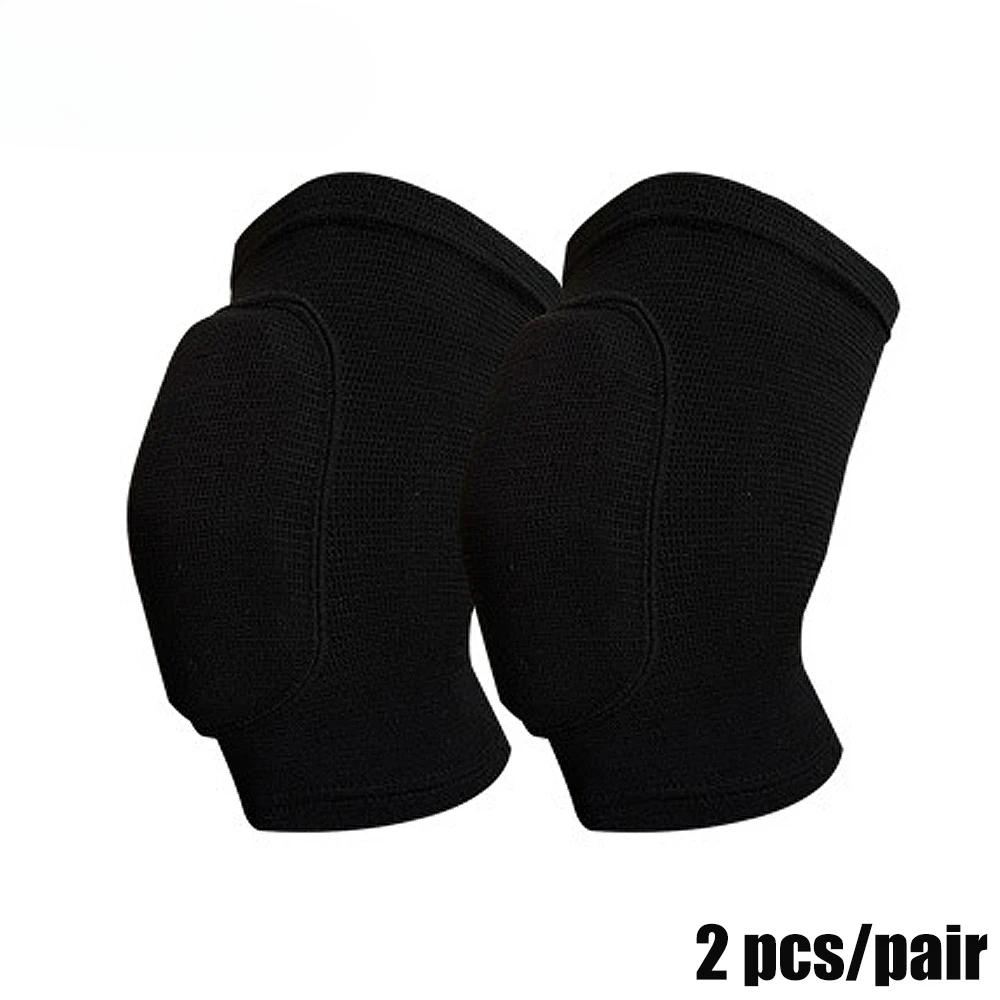 

1 пара спортивных наколенников для взрослых и детей, защита колена для танцев, эластичная утолщенная губка, поддержка колена для занятий в спортзале, йоги, тренировок M