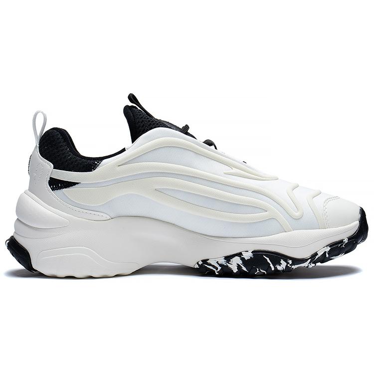 Li Ning Aurora WindWalker V2 Low Top Sports Casual Shoes Men's White Black AGCS159-1