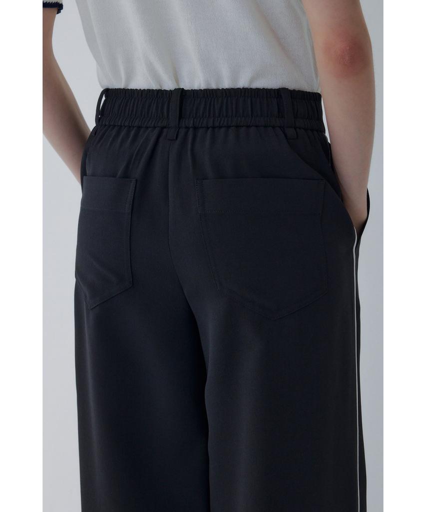 Bobeu Side Line Wide Pants_Black 7156230002