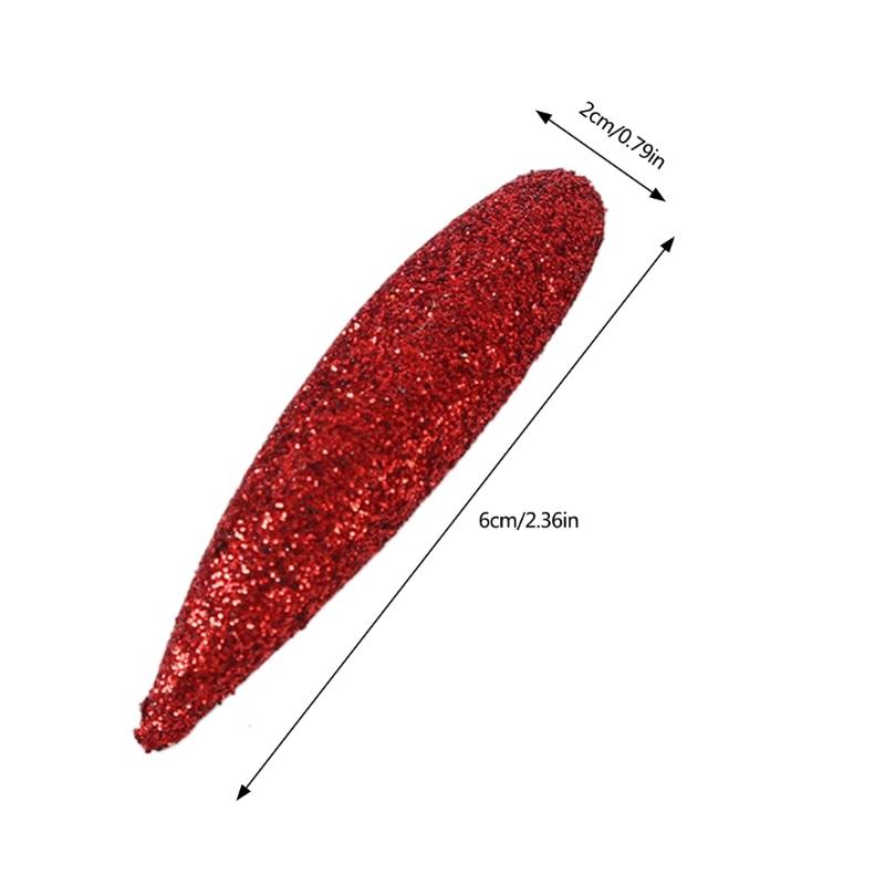 10Pcs Glittering Halloween Fingernails Halloween Claws Nails Tip Halloween Cosplay Accessories For Women Masquerade