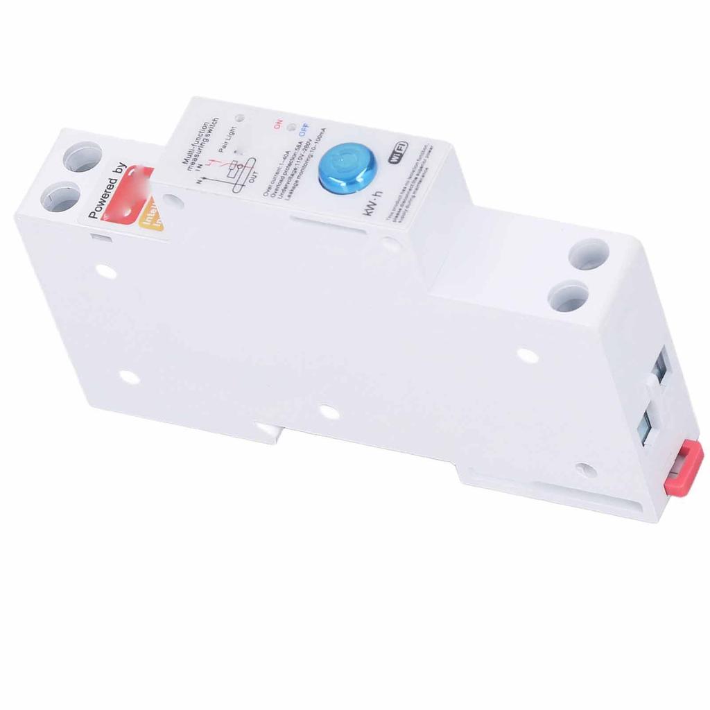 Smart WiFi Circuit Breaker Overload Protection Remote Control Air Switch with Power Monitoring AC110‑280V
