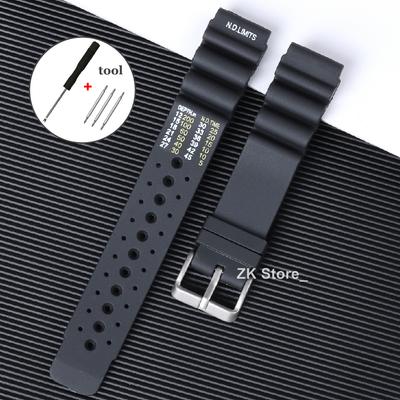 ND Limits Diver Gummi Silikonarmband 20mm 22mm 24mm Sport Uhrenarmband für Seiko für Citizen Promaster Diver Armband Gürtel
